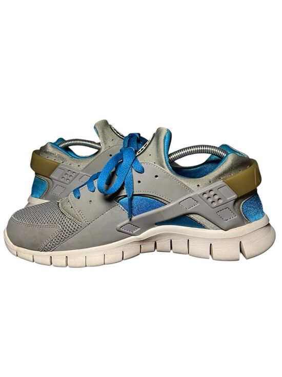 Nike Huarache Free Shield Gray Neptune Blue Athletic Running Shoes Men\'s Size 10 main image 4